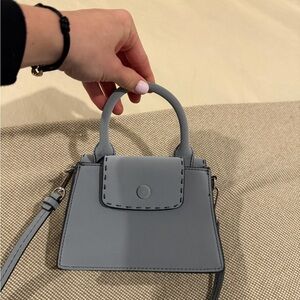 Zara Elegant Blue Handbag